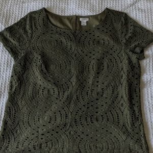 JCrew Lace Top